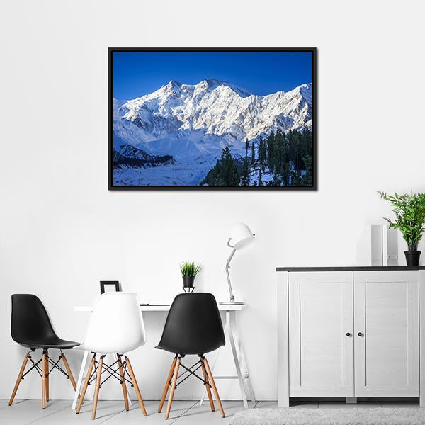 Mountain Peak Pakistan Canvas Wall Art-3 Horizontal-Gallery Wrap-25" x 16"-Tiaracle