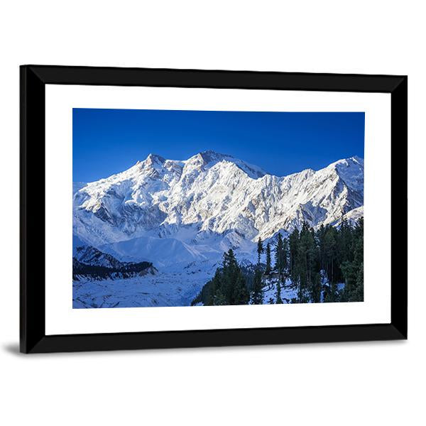 Mountain Peak Pakistan Canvas Wall Art-3 Horizontal-Gallery Wrap-25" x 16"-Tiaracle