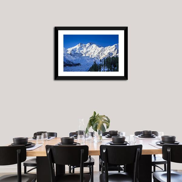 Mountain Peak Pakistan Canvas Wall Art-3 Horizontal-Gallery Wrap-25" x 16"-Tiaracle