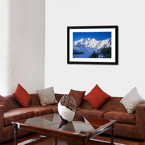 Mountain Peak Pakistan Canvas Wall Art-3 Horizontal-Gallery Wrap-25" x 16"-Tiaracle