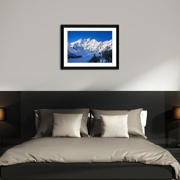 Mountain Peak Pakistan Canvas Wall Art-3 Horizontal-Gallery Wrap-25" x 16"-Tiaracle