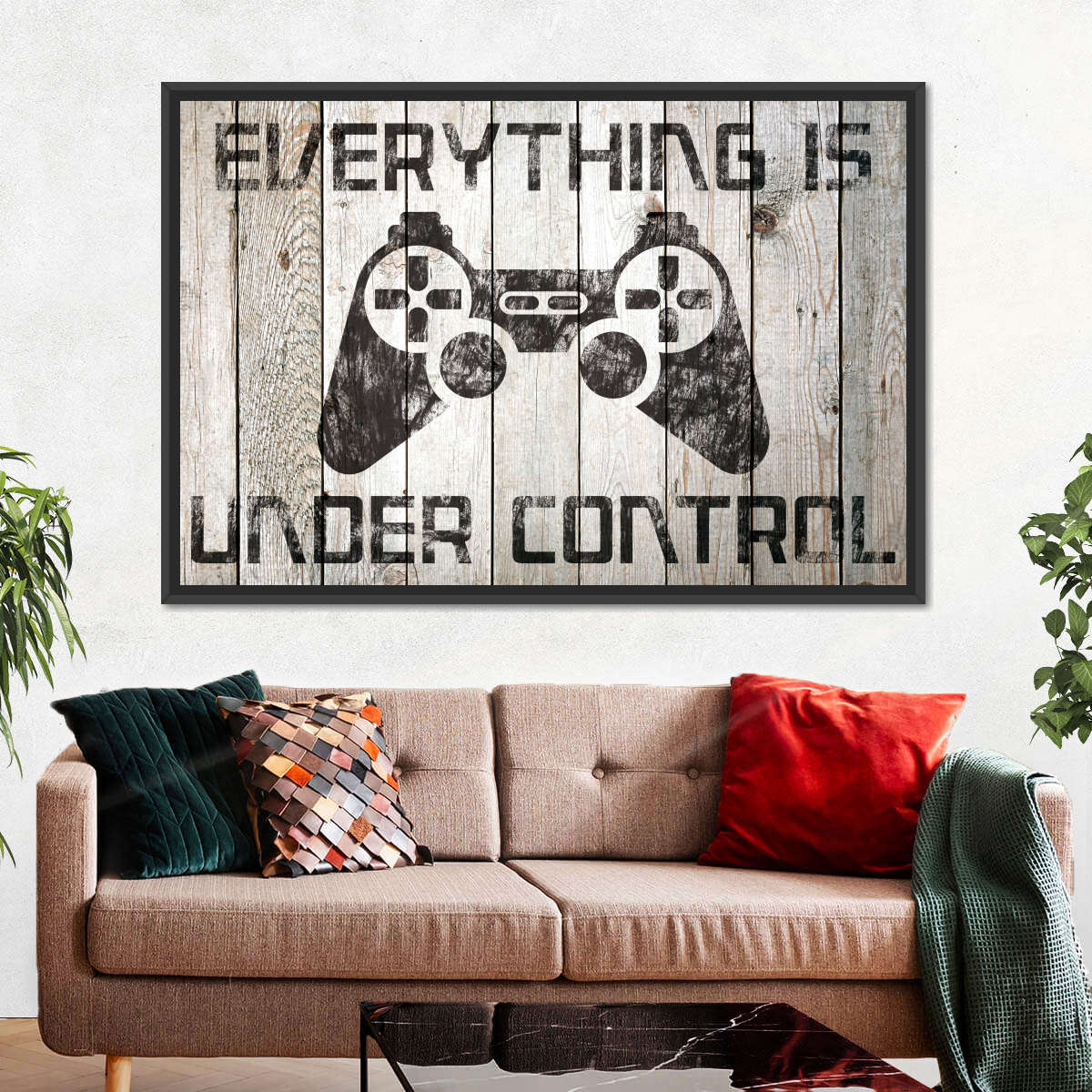 ہر چیز کنٹرول وال آرٹ کے تحت ہے