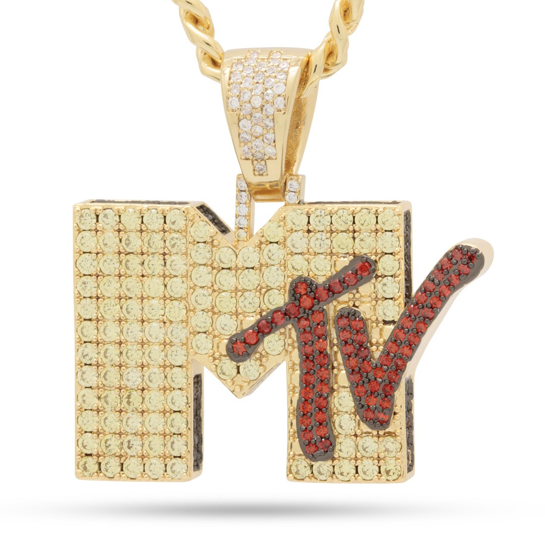 MTV x King Ice - Logo-Halskette