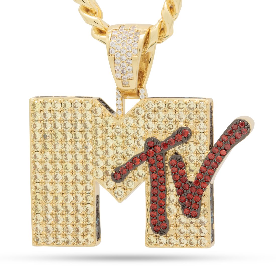MTV x King Ice - Logo-Halskette
