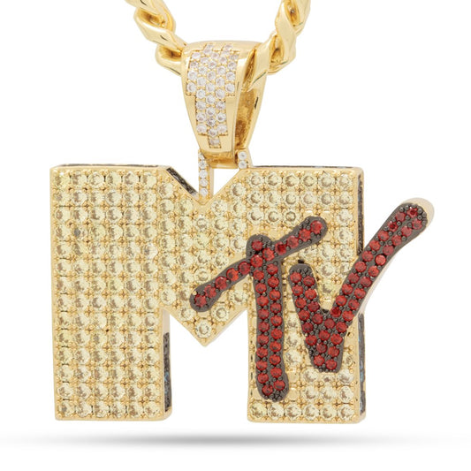 MTV x King Ice - Logo-Halskette