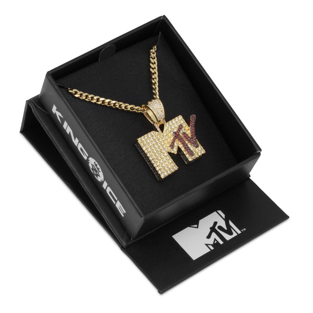MTV x King Ice - Logo-Halskette