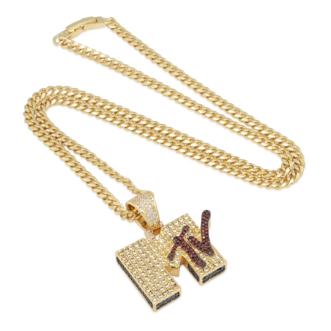 MTV x King Ice - Logo-Halskette