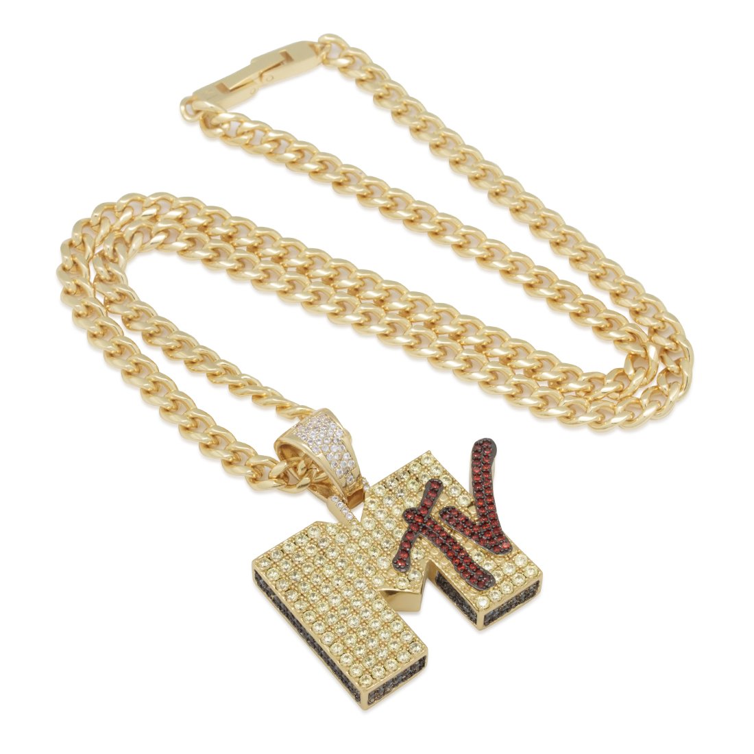 MTV x King Ice - Logo-Halskette