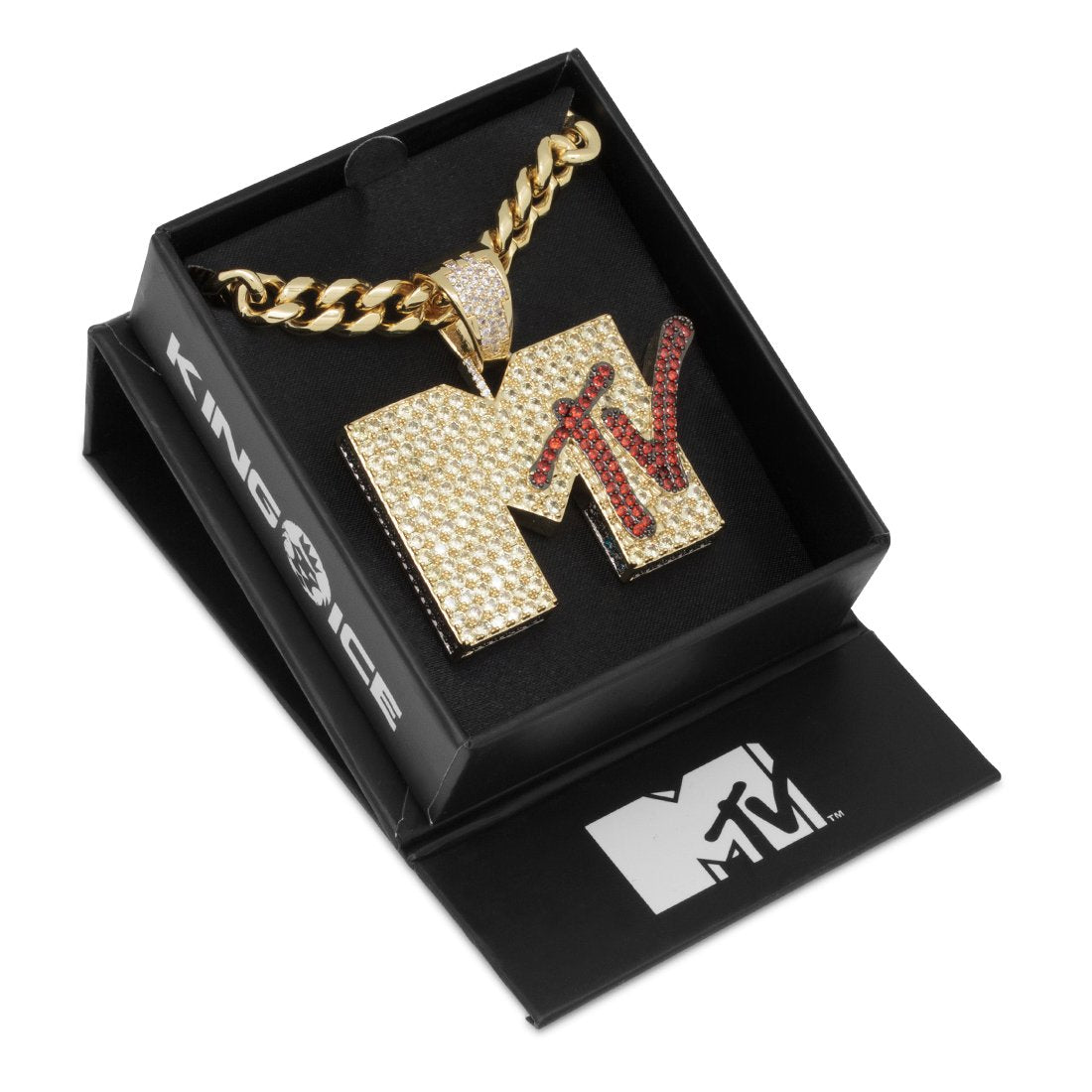 MTV x King Ice - Logo-Halskette