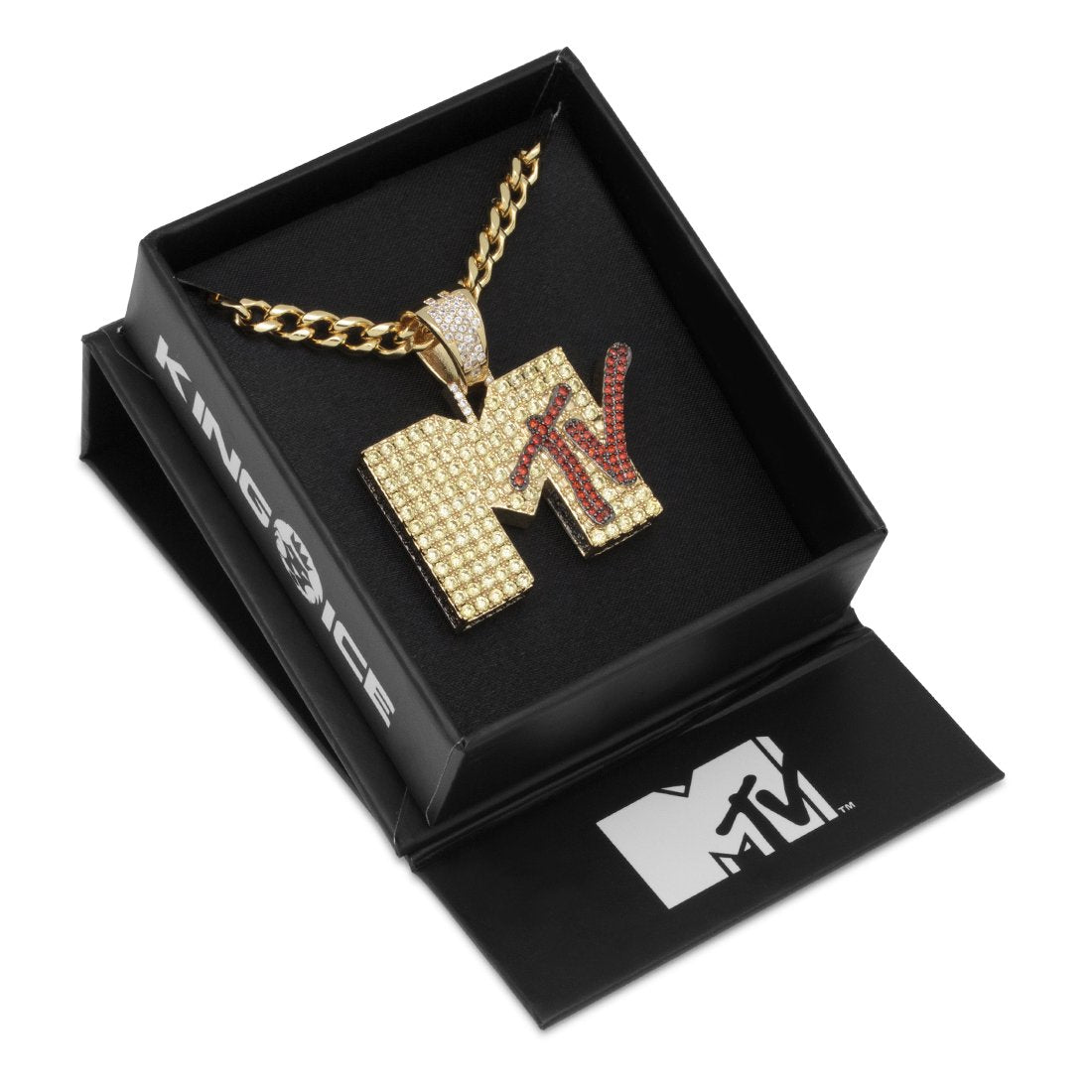 MTV x King Ice - Logo-Halskette