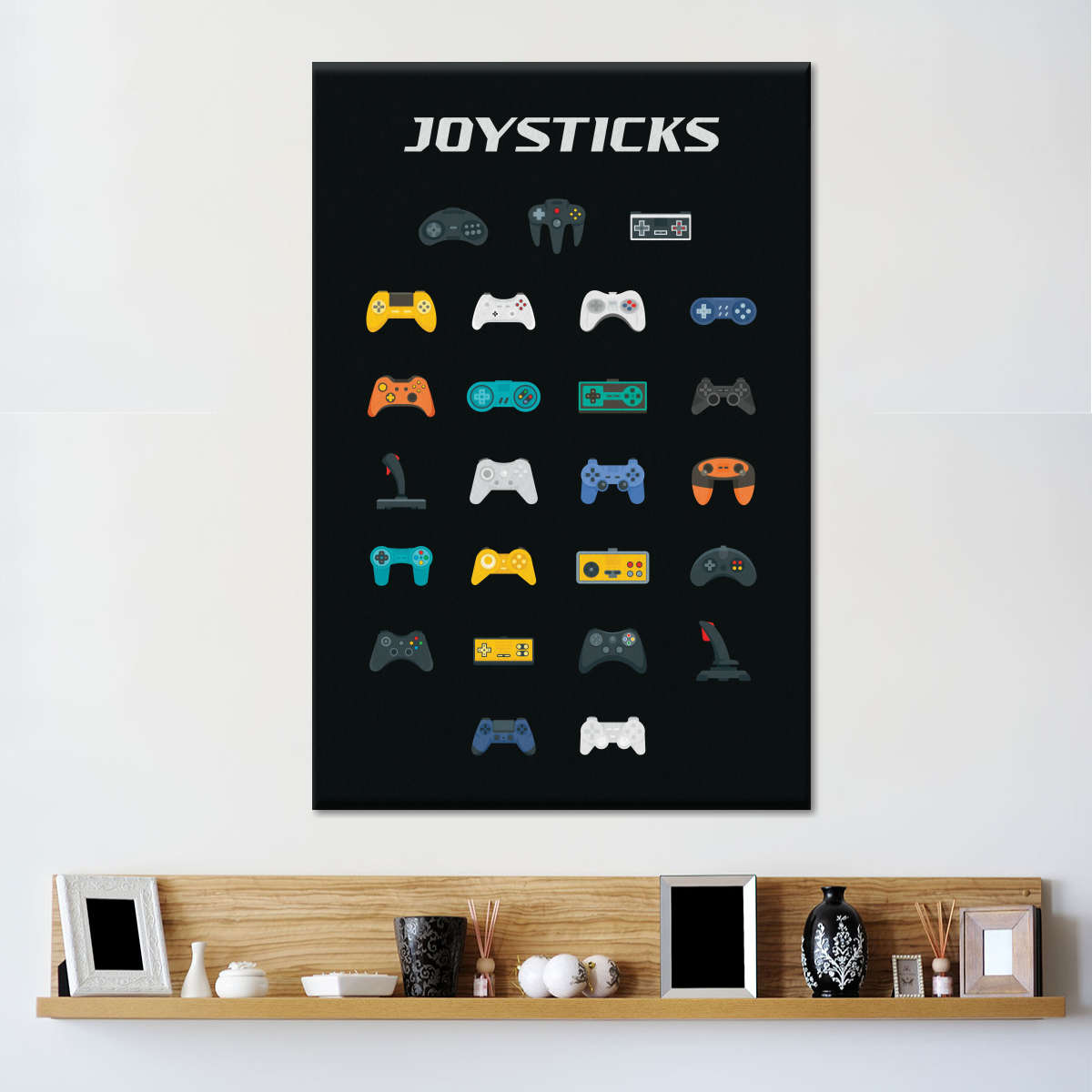 جوائس اسٹکس وال آرٹ