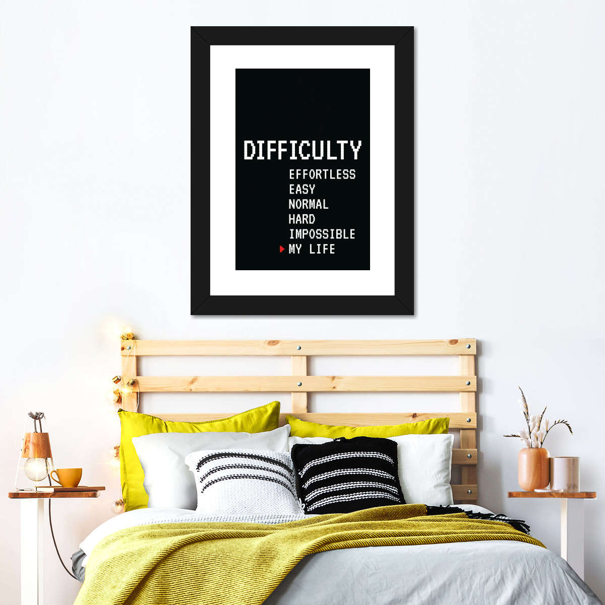 Schwierigkeitsgrad Wandkunst