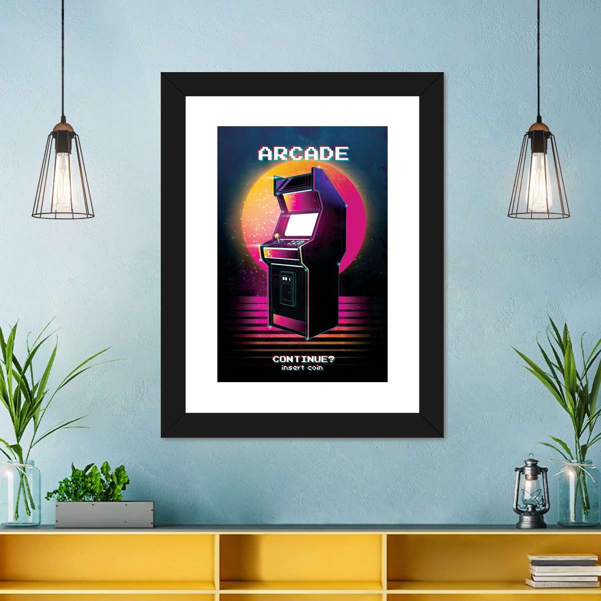 Arcade Machine Wandkunst