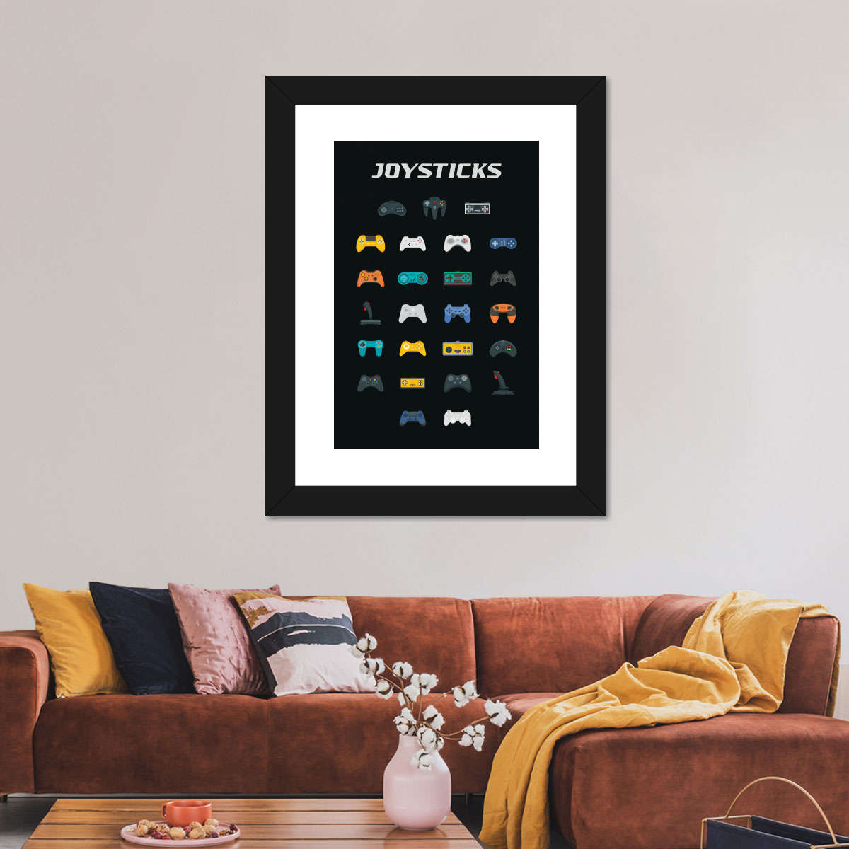 جوائس اسٹکس وال آرٹ