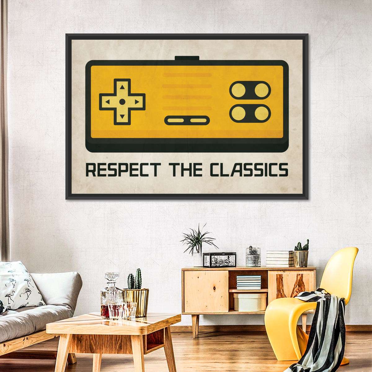 Respektieren Sie die Klassiker Wandkunst