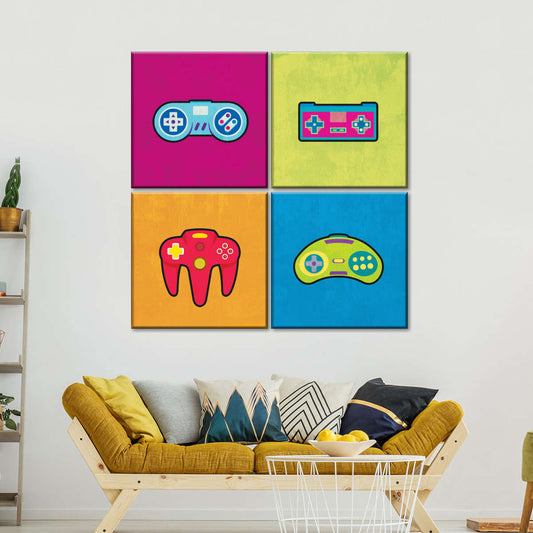 Popstil -Controller Wandkunst