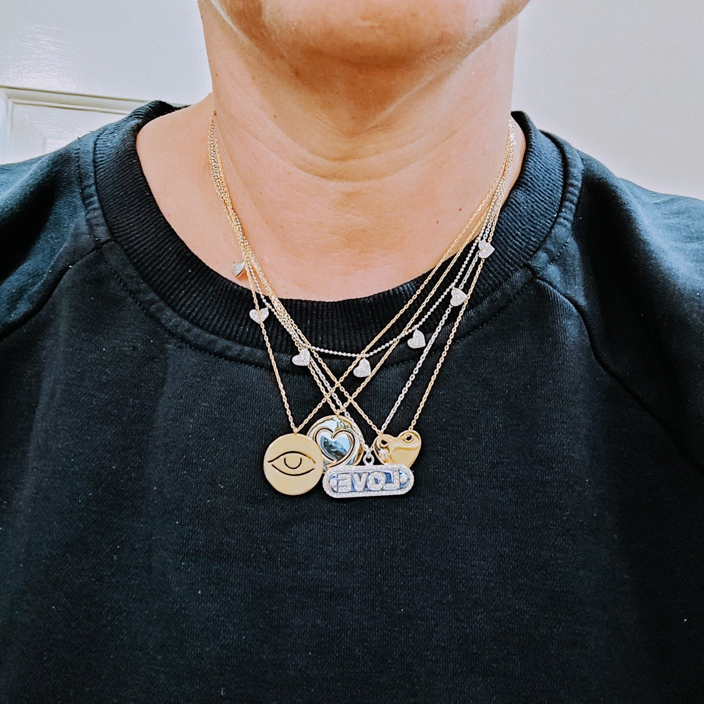 Love Letter Pendant in Gold or Silver