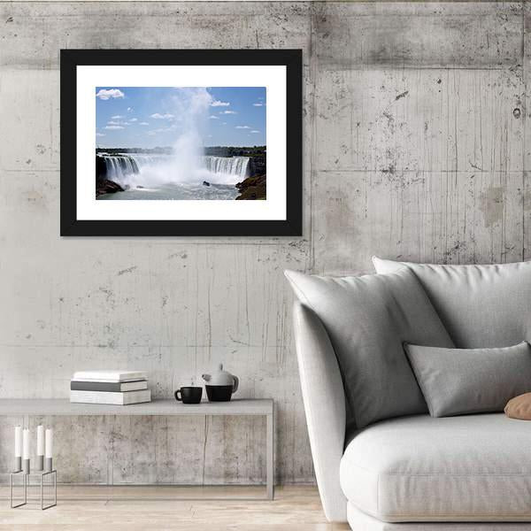 Niagara Falls Horseshoe Fall Canvas Wall Art-3 Horizontal-Gallery Wrap-25" x 16"-Tiaracle