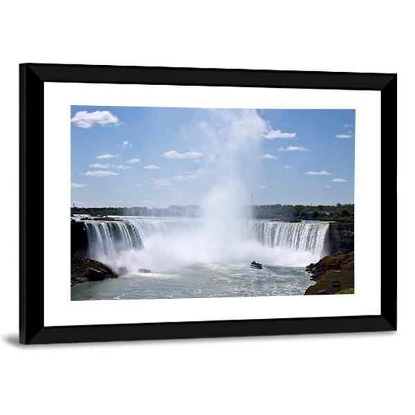 Niagara Falls Horseshoe Fall Canvas Wall Art-3 Horizontal-Gallery Wrap-25" x 16"-Tiaracle