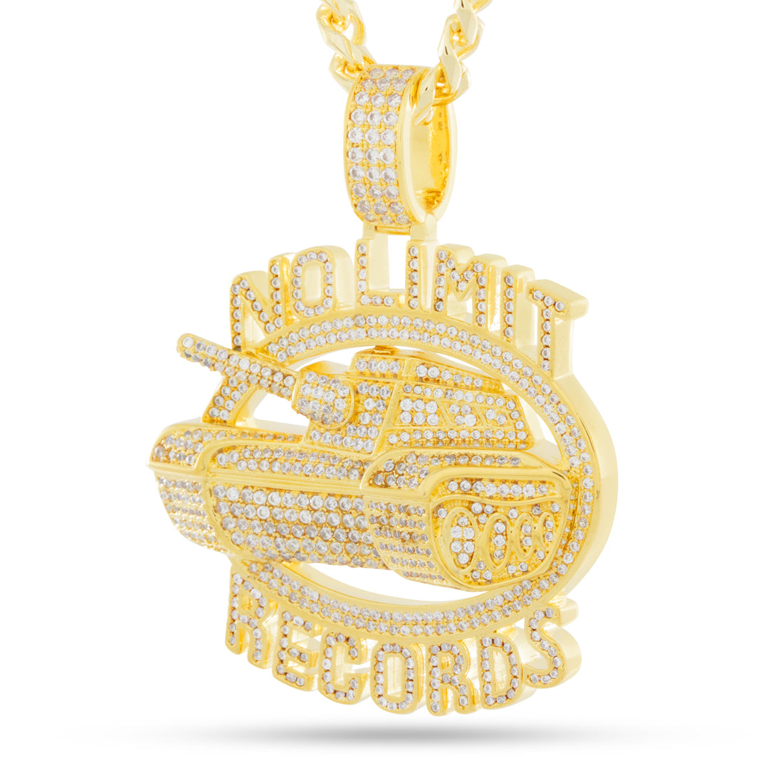 No Limit Records x King Ice - Iced 98 Logo Necklace