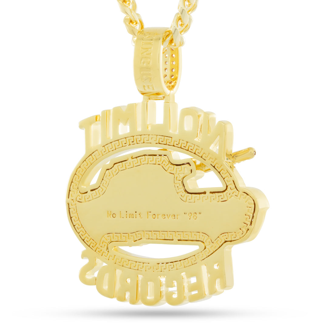 No Limit Records x King Ice - Iced 98 Logo Necklace