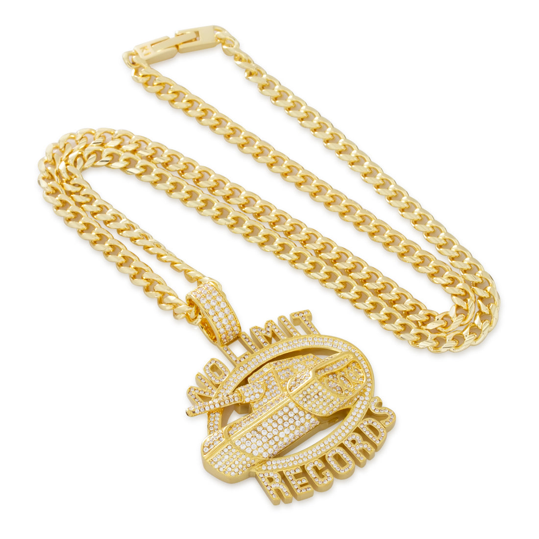 No Limit Records x King Ice - Iced 98 Logo Necklace