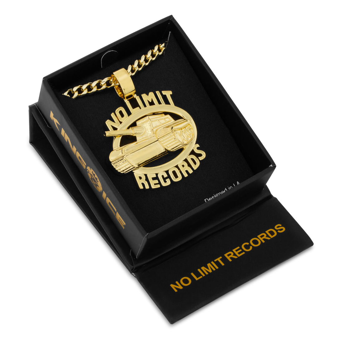 No Limit Records x King Ice - Iced 98 Logo Necklace