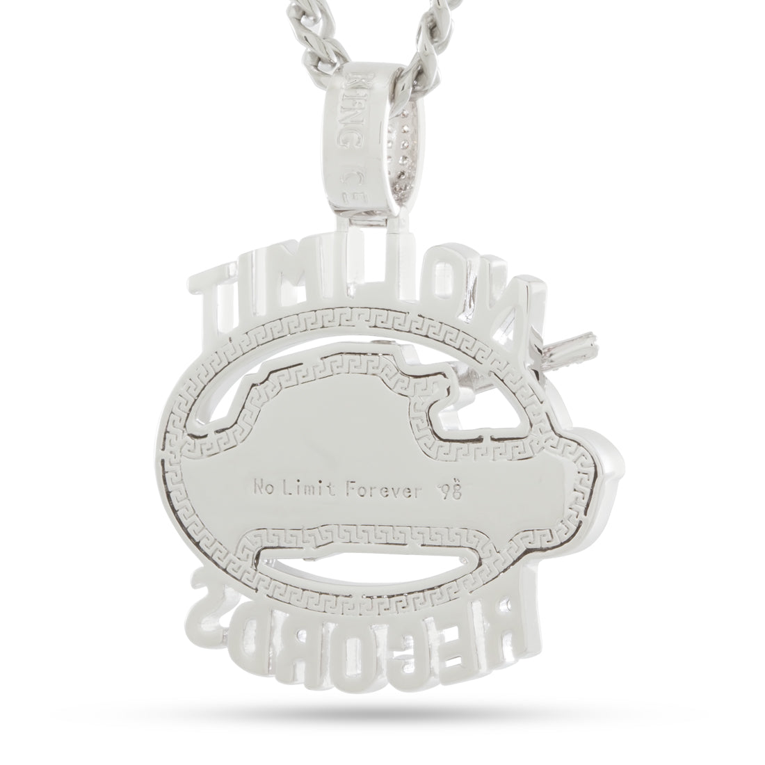 No Limit Records x King Ice - Iced 98 Logo Necklace