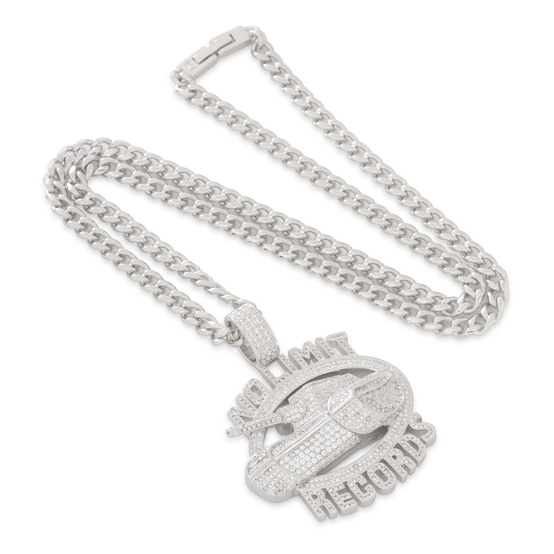 No Limit Records x King Ice - Iced 98 Logo Necklace