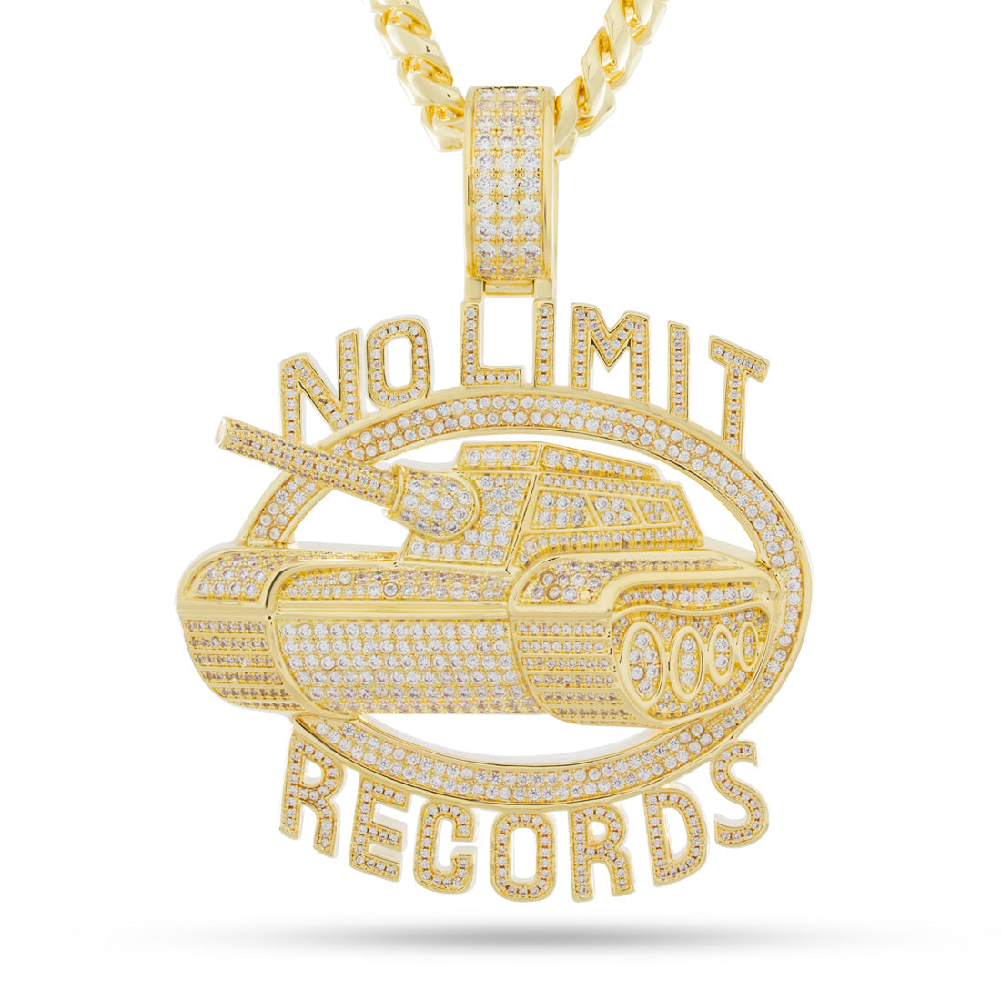 No Limit Records x King Ice - Iced 98 Logo Necklace