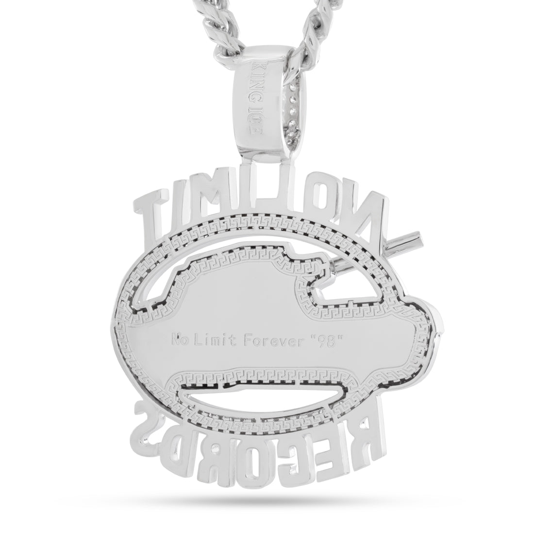 No Limit Records x King Ice - Iced 98 Logo Necklace