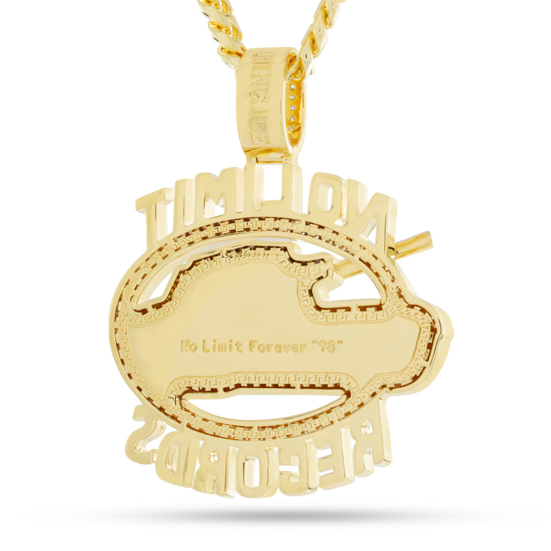 No Limit Records x King Ice - Iced 98 Logo Necklace