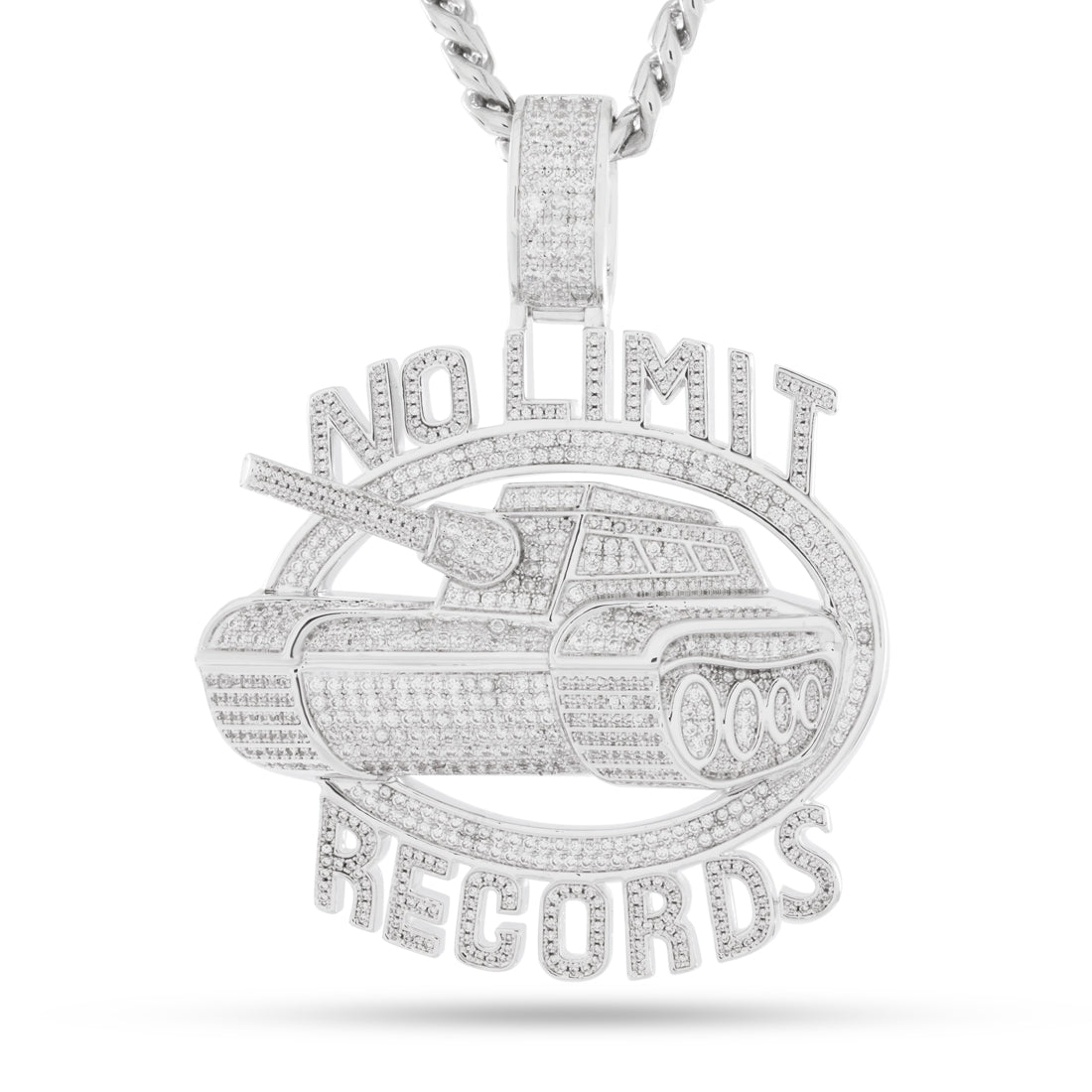 No Limit Records x King Ice - Iced 98 Logo Necklace