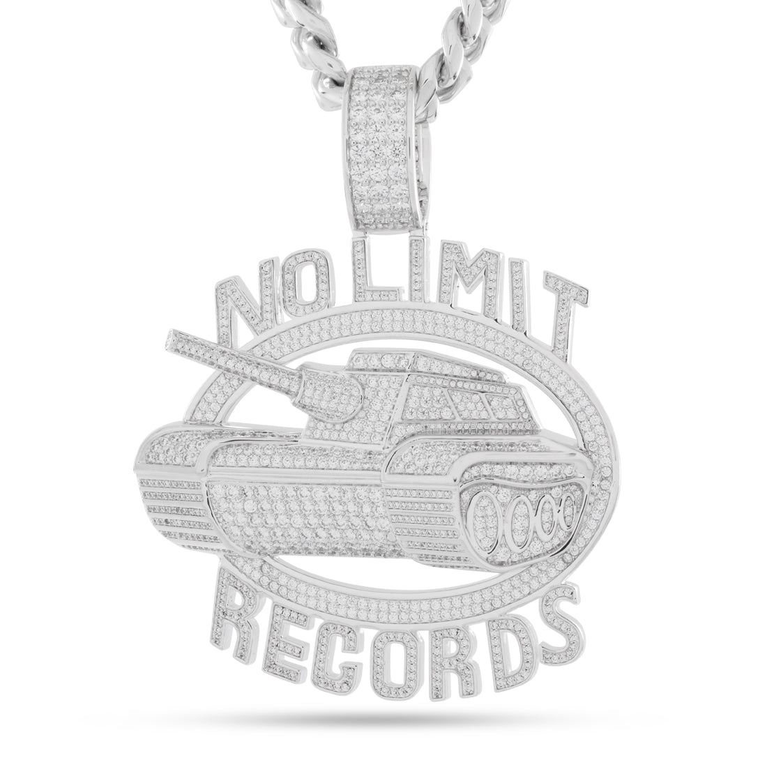 No Limit Records x King Ice - Iced 98 Logo Necklace