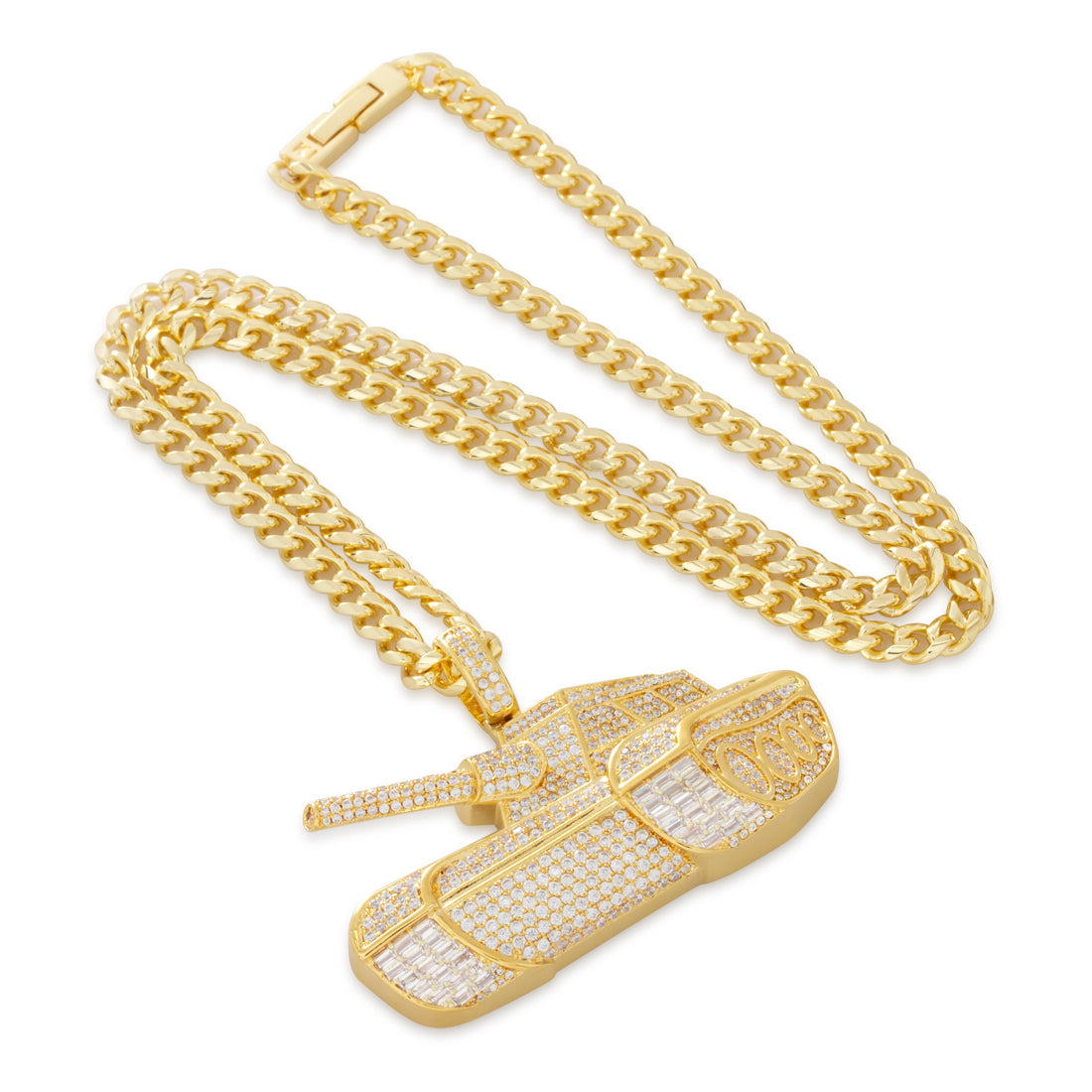 No Limit Records x King Ice - TRU Tank Necklace