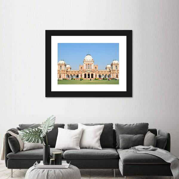 Noor Mahal Bahawalpur Canvas Wall Art-3 Horizontal-Gallery Wrap-25" x 16"-Tiaracle