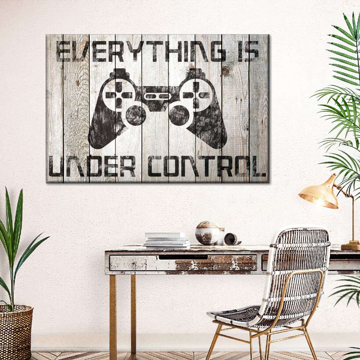 ہر چیز کنٹرول وال آرٹ کے تحت ہے