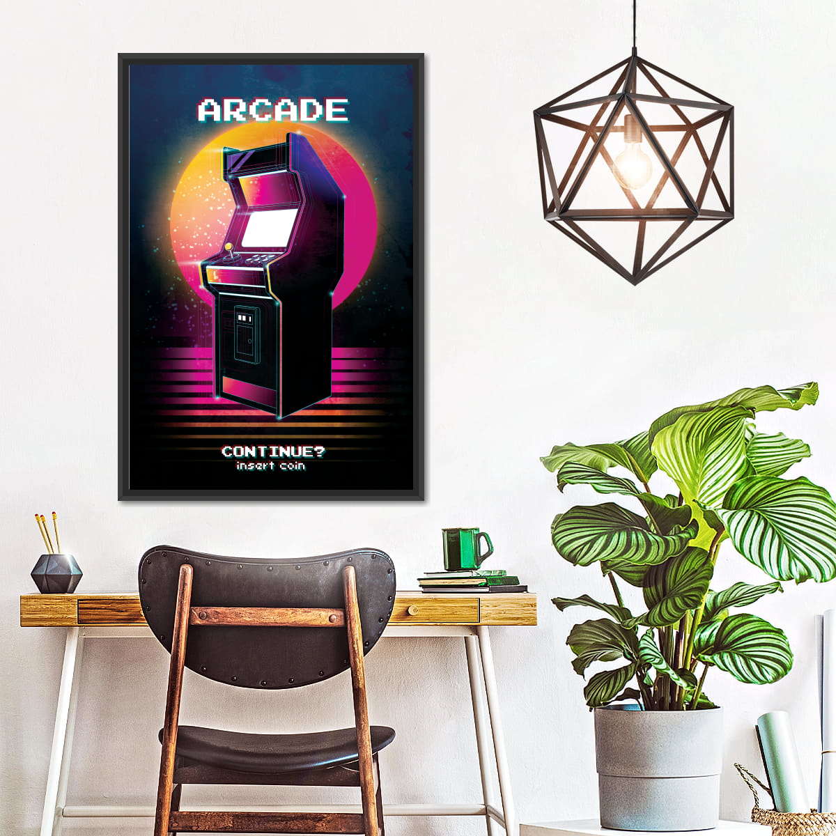 Arcade Machine Wandkunst