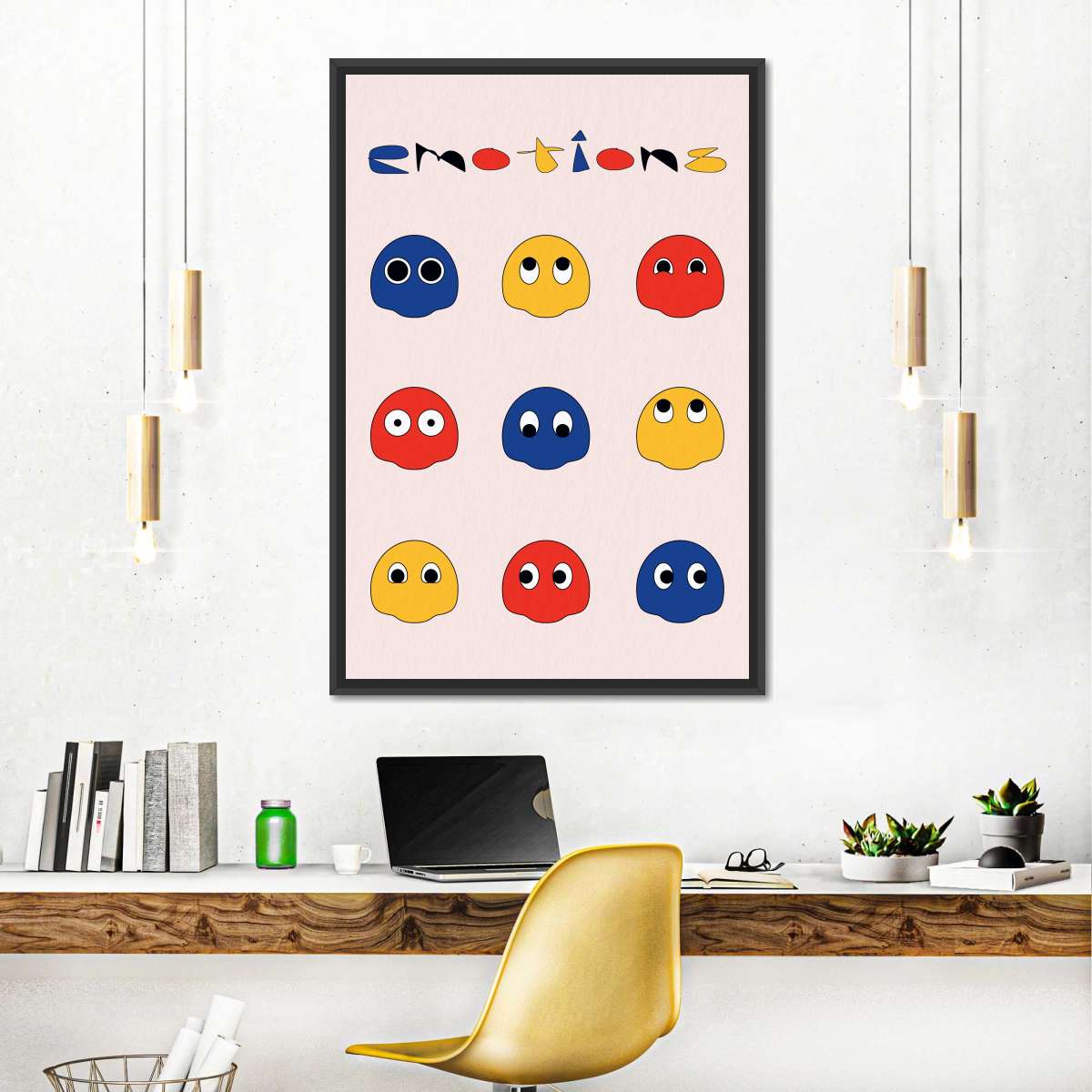 پیک مین بھوت وال آرٹ