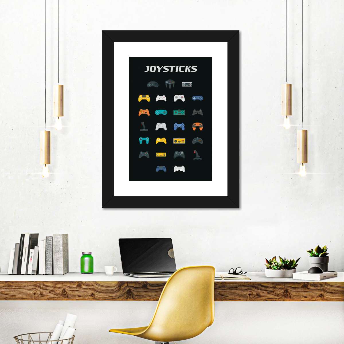 جوائس اسٹکس وال آرٹ