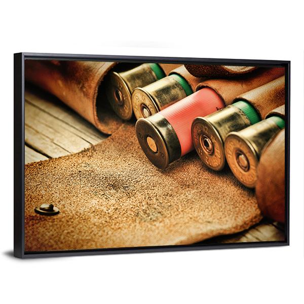 Old Bandoleer Canvas Wall Art-3 Horizontal-Gallery Wrap-25" x 16"-Tiaracle