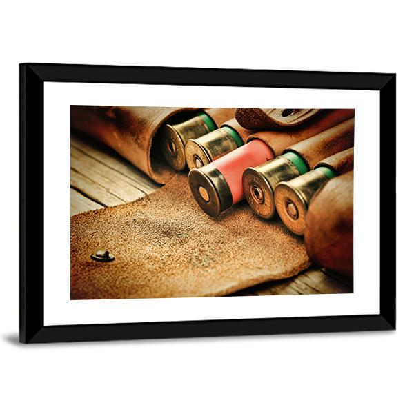 Old Bandoleer Canvas Wall Art-3 Horizontal-Gallery Wrap-25" x 16"-Tiaracle