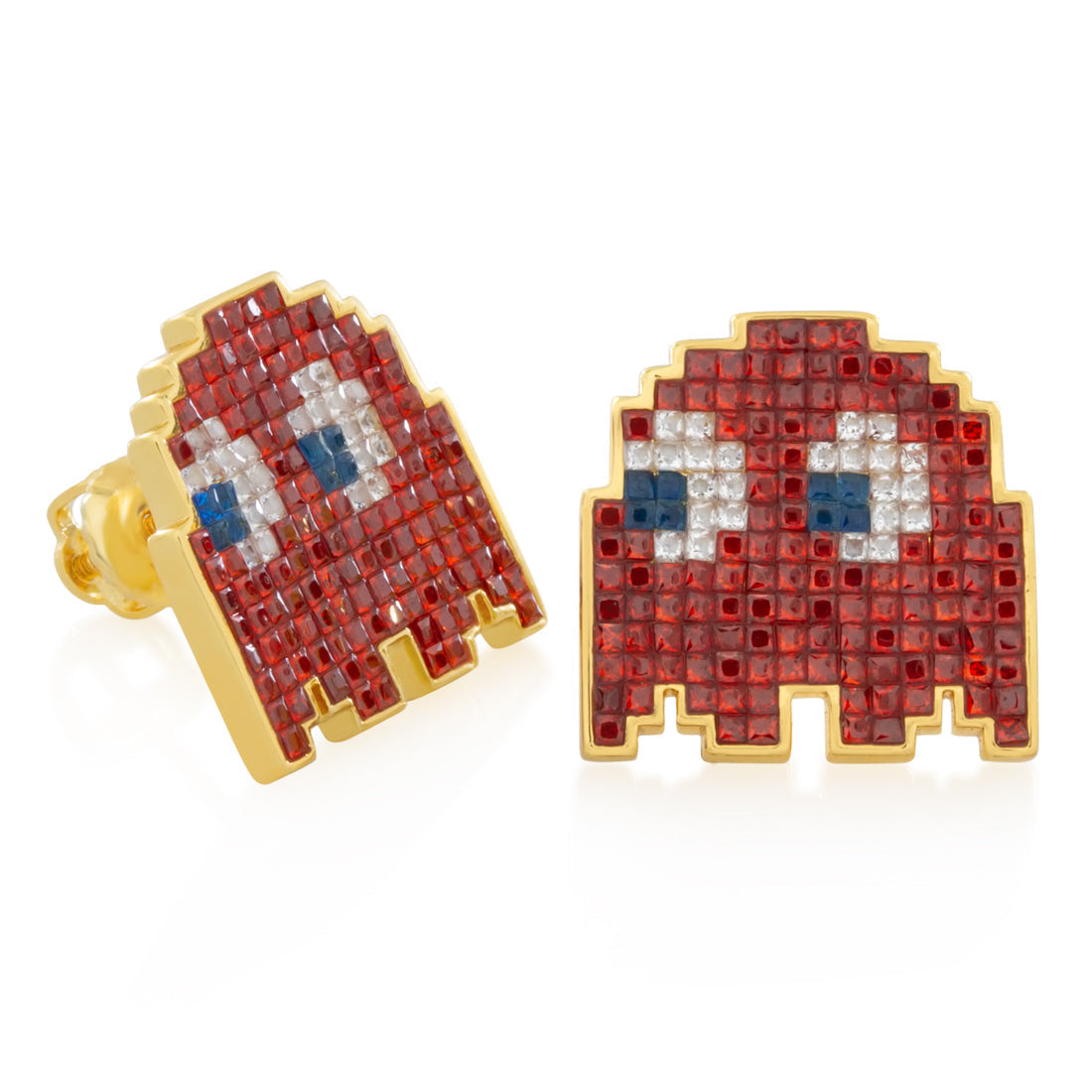 PAC-MAN x King Ice - Blinky Stud Earrings