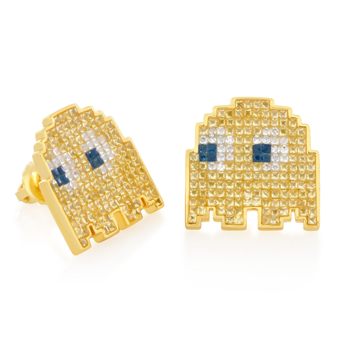 PAC-MAN x King Ice - Clyde Stud Earrings