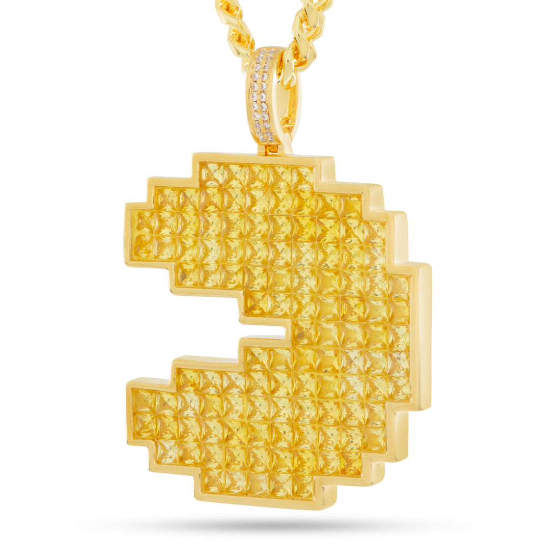 PAC-MAN x King Ice - Pacman Necklace