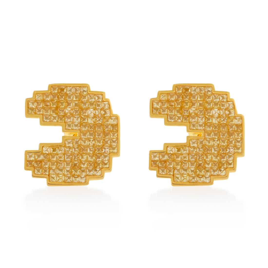 PAC-MAN x King Ice - Pacman Stud Earrings