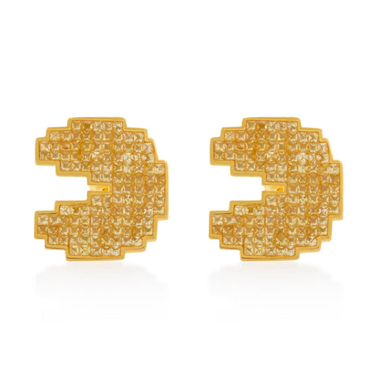 PAC-MAN x King Ice - Pacman Stud Earrings