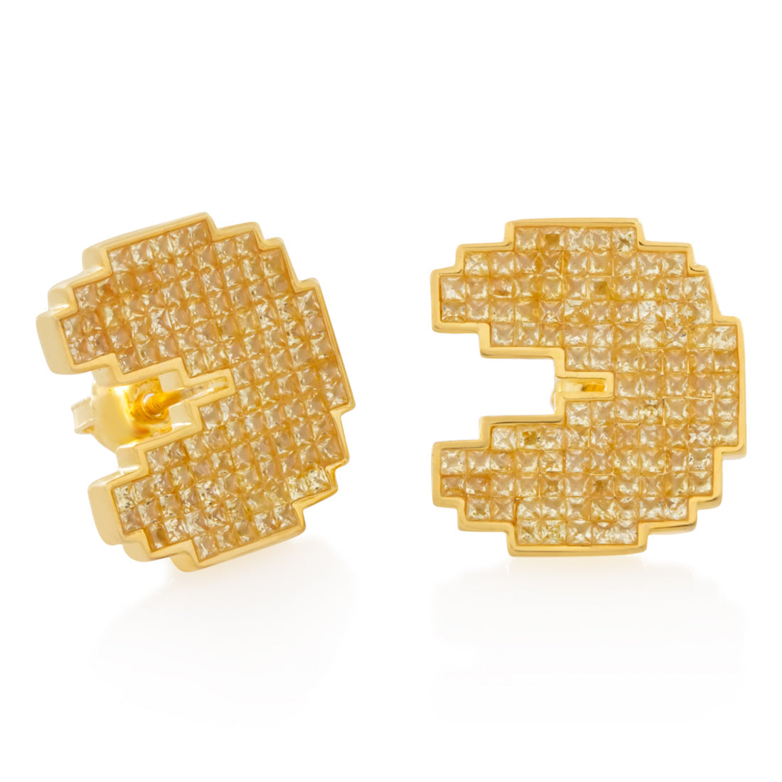 PAC-MAN x King Ice - Pacman Stud Earrings