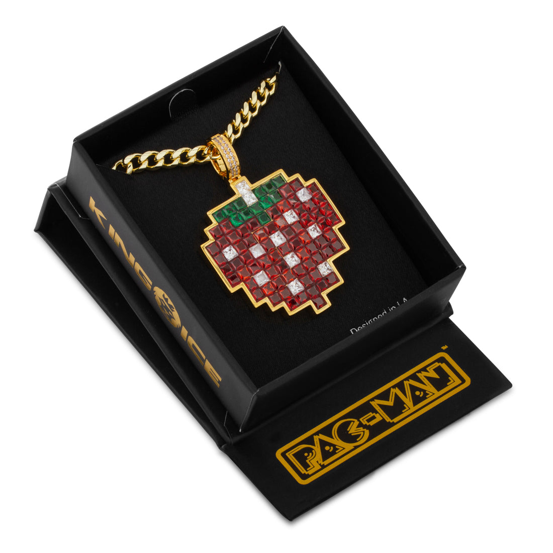 PAC-MAN x King Ice - LVL. 2 Strawberry Necklace