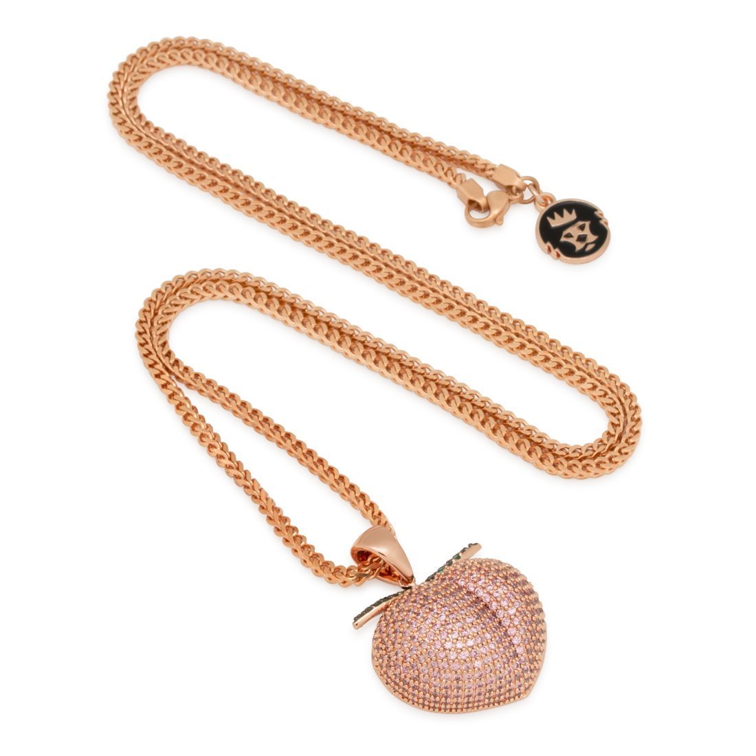 Peach Emoji Necklace